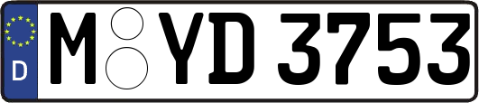 M-YD3753