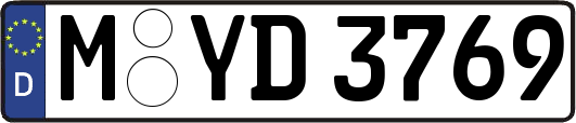 M-YD3769