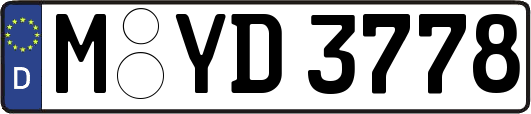 M-YD3778