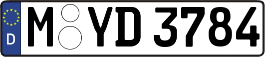 M-YD3784