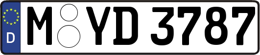M-YD3787