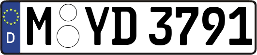 M-YD3791