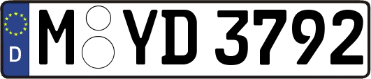 M-YD3792