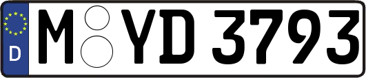 M-YD3793