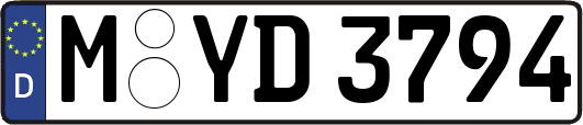 M-YD3794