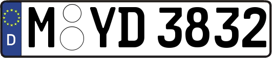 M-YD3832