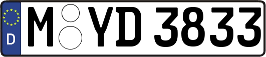 M-YD3833