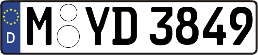 M-YD3849