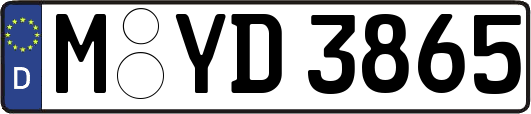 M-YD3865