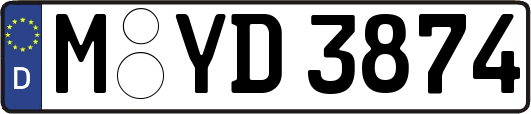 M-YD3874