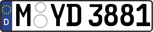 M-YD3881