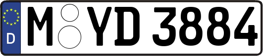 M-YD3884