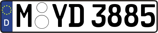 M-YD3885