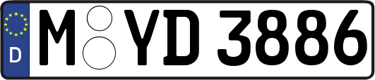 M-YD3886
