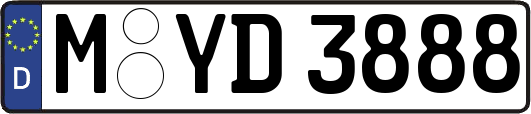 M-YD3888