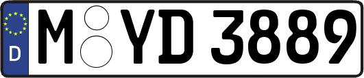 M-YD3889