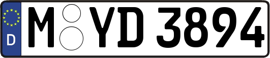 M-YD3894