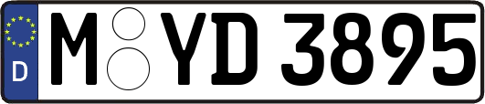 M-YD3895