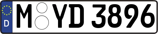 M-YD3896