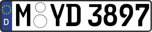 M-YD3897