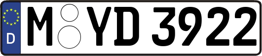M-YD3922