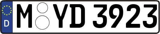 M-YD3923