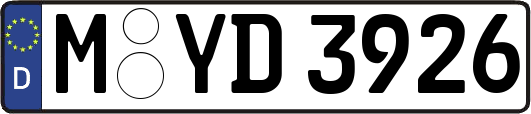M-YD3926