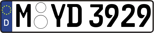 M-YD3929