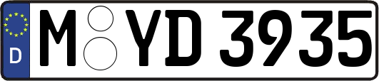 M-YD3935