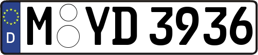 M-YD3936