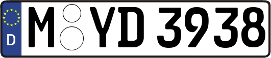 M-YD3938