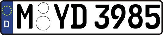M-YD3985