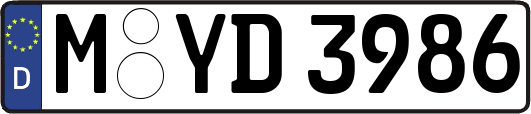 M-YD3986