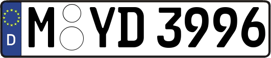 M-YD3996