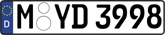 M-YD3998