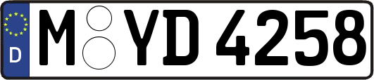 M-YD4258