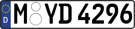 M-YD4296