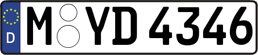 M-YD4346