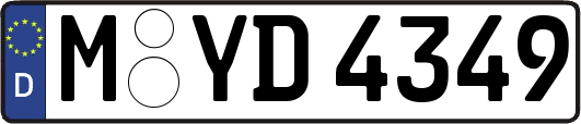 M-YD4349