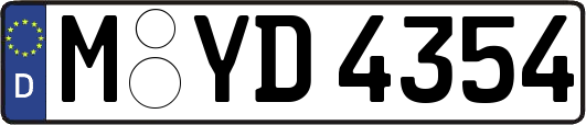 M-YD4354