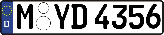 M-YD4356