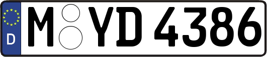 M-YD4386