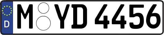 M-YD4456
