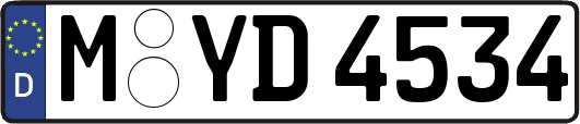 M-YD4534