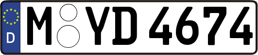 M-YD4674