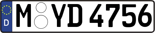 M-YD4756