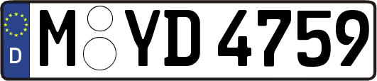 M-YD4759