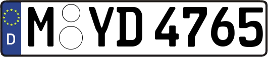 M-YD4765