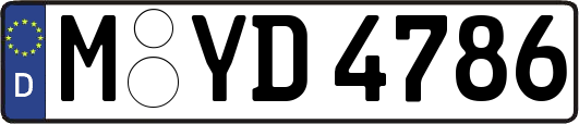 M-YD4786