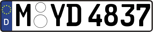 M-YD4837